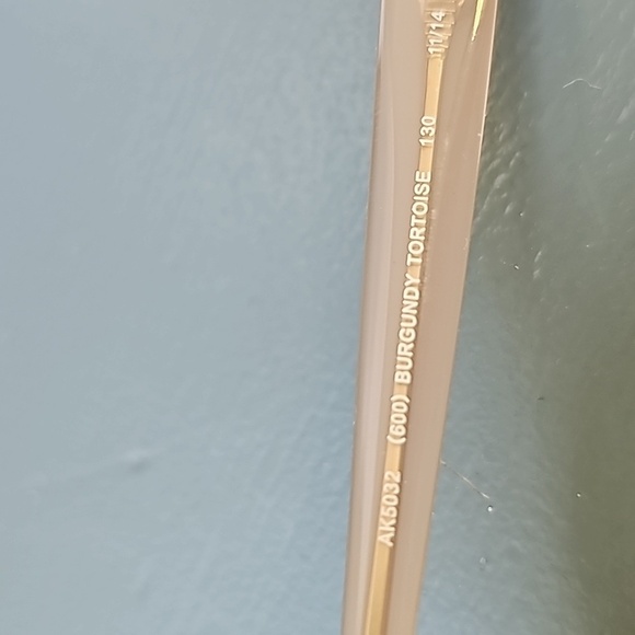 Anne Klein Frame Only women's eye glasses 👓 AK5032 600 Burgundy Tortois 130 - Picture 9 of 9